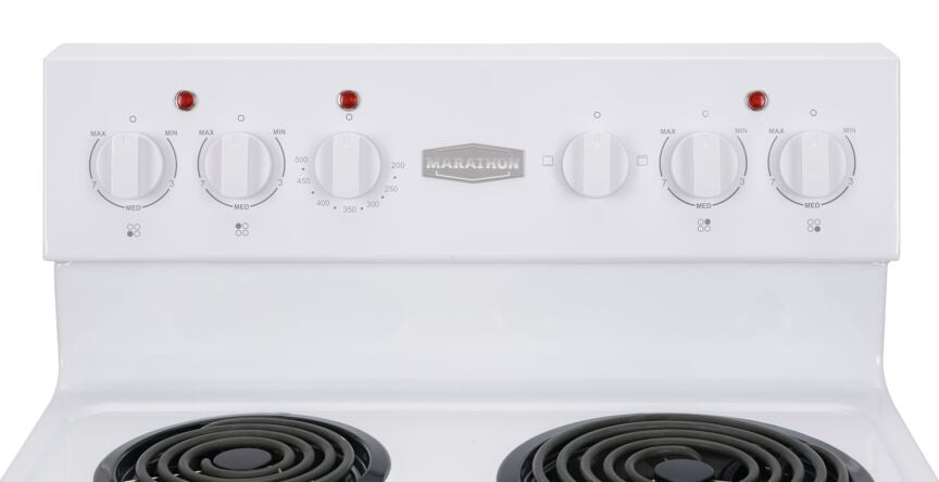 Marathon White Electric Coil Range (2.7 cu. ft.) - MER240W