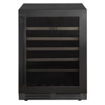 Marathon 24" Black Steel Single Zone Undercounter Convertible Wine/Beverage Cooler (5.4 cu.ft) - MBWC56-BLS