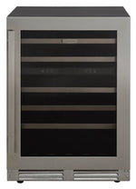 Marathon 24" Stainless Steel Dual Zone Undercounter Wine Cellar (5.4 cu. ft.) - MWC56-DSS