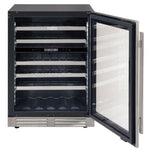 Marathon 24" Stainless Steel Dual Zone Undercounter Wine Cellar (5.4 cu. ft.) - MWC56-DSS