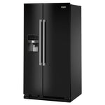 Maytag Black Side-by-Side Refrigerator (24.5 Cu.Ft.) - MRSF4036PB