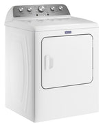 Maytag White Gas Dryer with Steam Enhanced Cycles (7.0 cu. ft.) - MGD5430MW