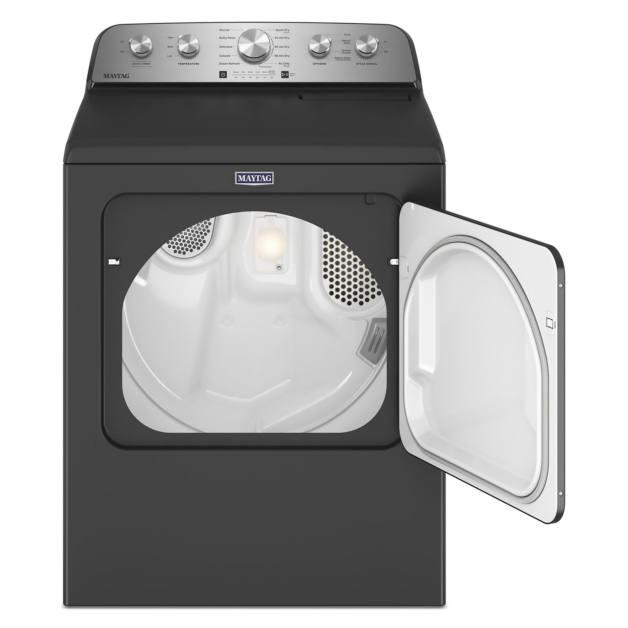 Maytag Volcano Black Electric Dryer (7.00 Cu Ft) - YMED5430PBK