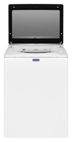 Maytag White Top-Load Washer with Pet Pro (5.4 cu. ft.) - MVW6500MW