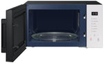 Samsung BESPOKE White Glass Countertop Microwave (1.1 cu.ft.) - MS11T5018AE/AC