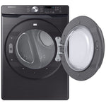 Samsung Black Stainless Steel Electric Dryer (7.5 cu. ft.) - DVE45T6005V/AC