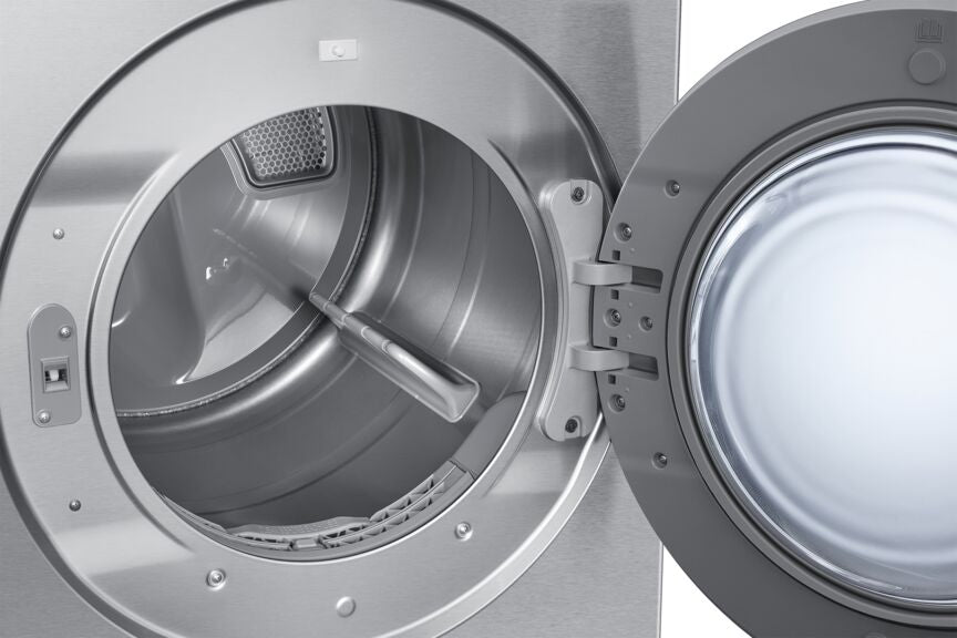 Samsung BESPOKE Silver Electric Dryer with AI Optimal Dry (7.6 cu. ft.) - DVE53BB8900TAC