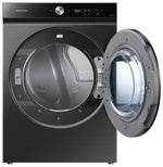 Samsung BESPOKE Black Stainless Electric Dryer with SuperSpeed (7.6 cu. ft.) - DVE53BB8700VAC