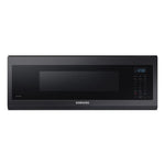 Samsung Black Stainless 400 CFM Slim Over-The-Range Microwave (1.1 Cu.Ft.) - ME11A7510DG/AC