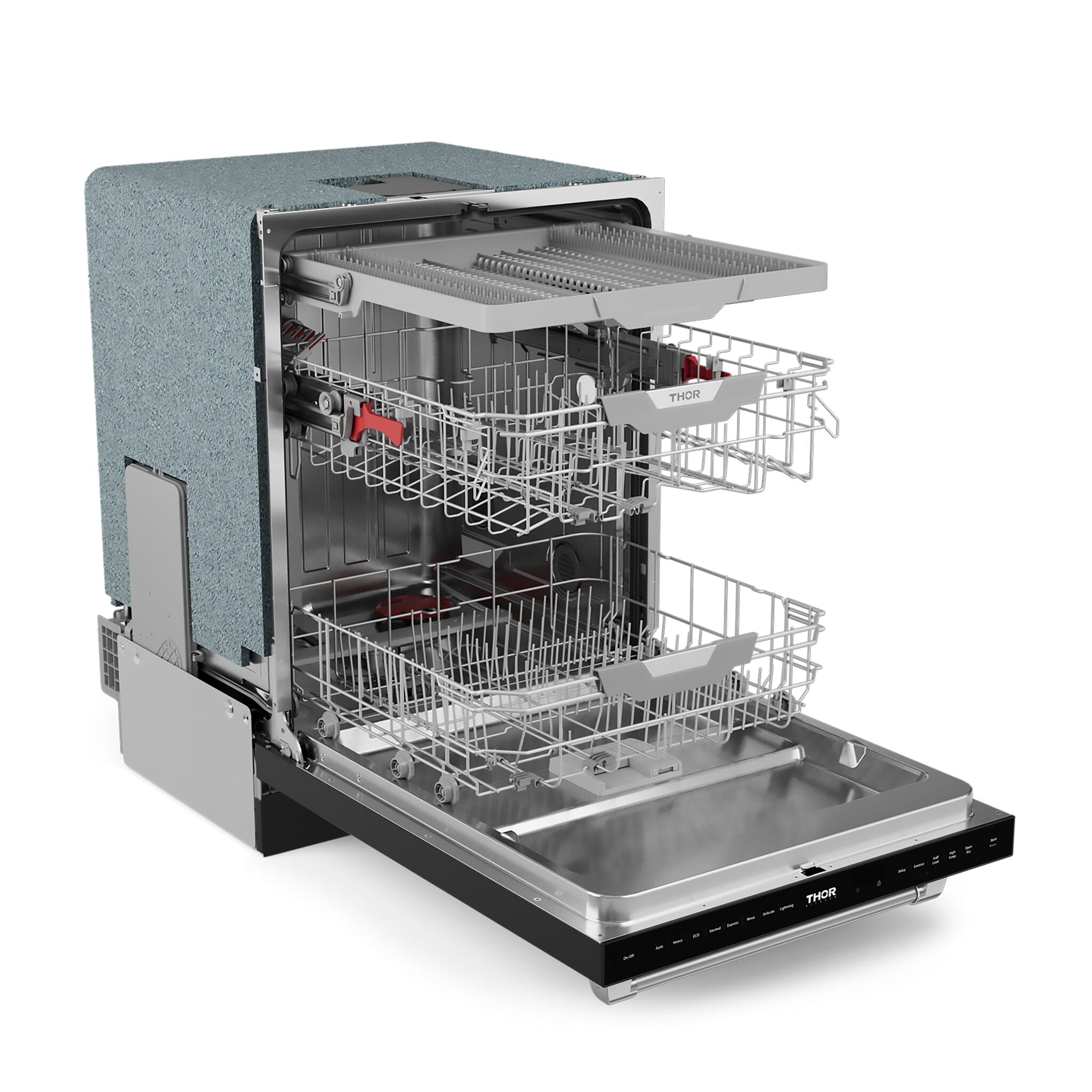 Thor Kitchen Black Stainless Steel Dishwasher (Gordon Ramsay Series) - DW24X8BA00-SS
