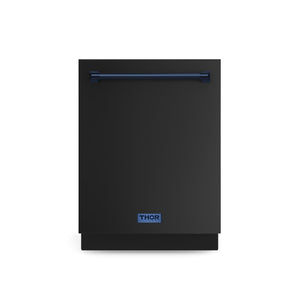 Thor Kitchen Black Stainless Steel Dishwasher (Gordon Ramsay Series) - DW24X8BA00-BLU