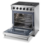 Thor Kitchen Stainless Steel Freestanding Gas Range (4.55 cu.ft.) - LRG3001U