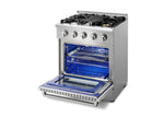 Thor Kitchen Stainless Steel Freestanding Gas Range (4.2 cu.ft.) - HRG3080U
