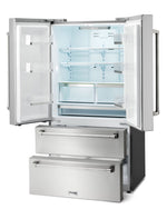 Thor Kitchen Stainless Steel French Door Refrigerator with Ice Maker (22.5 cu.ft.) - TRF3602