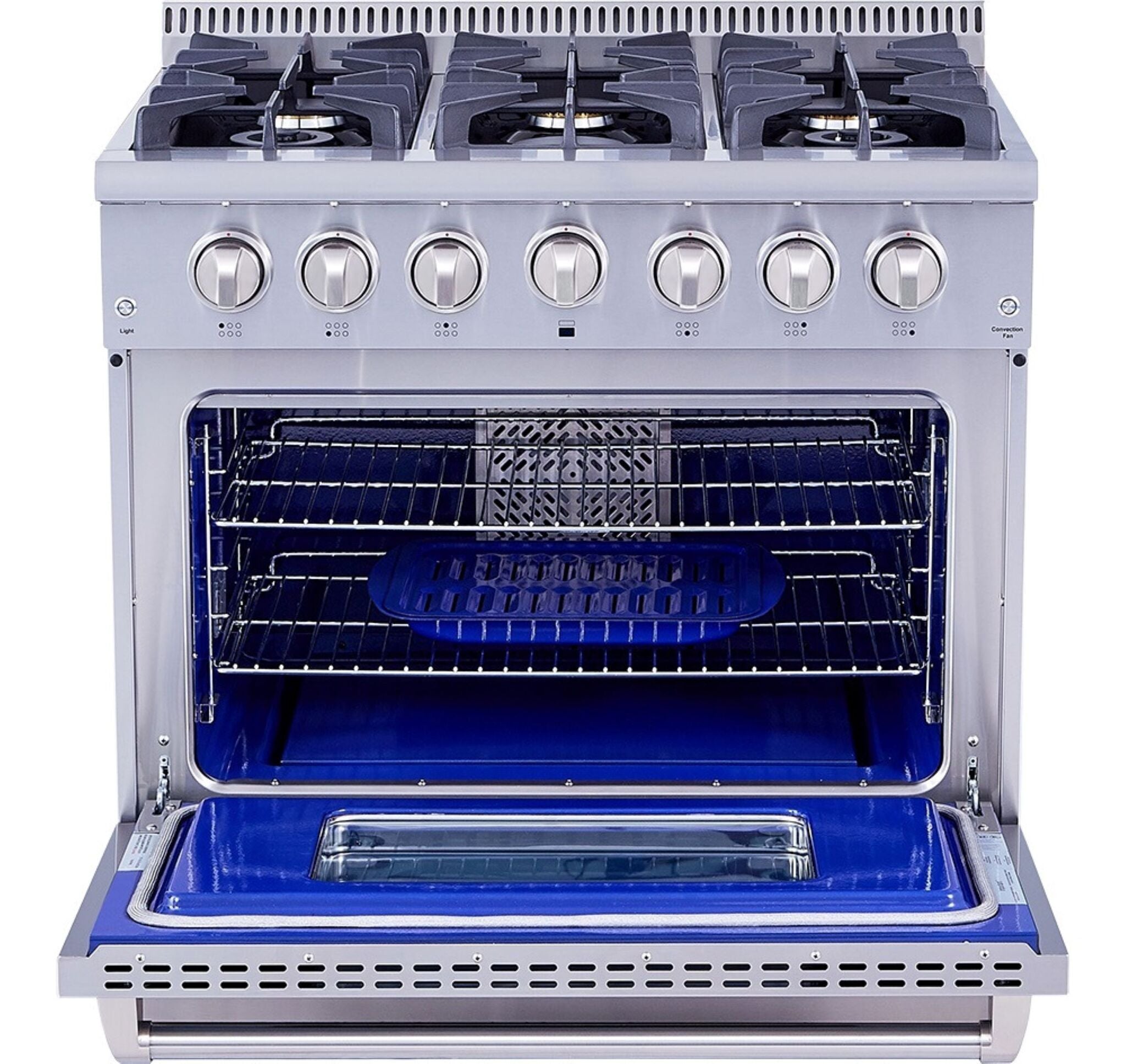 Thor Kitchen Stainless Steel Freestanding Dual Fuel Range (5.2 cu.ft.) - HRD3606U