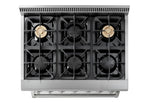 Thor Kitchen Stainless Steel Freestanding Dual Fuel Range (5.2 cu.ft.) - HRD3606U