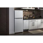Whirlpool 24" Counter Depth White Top Mount Refrigerator (11.6 Cu.Ft) - WRT112CZJW