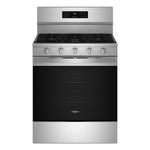 Whirlpool Fingerprint Resistant Stainless Steel Gas Freestanding Range (5 Cu.Ft.) - WFGS5030RZ