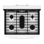 Whirlpool White Gas Freestanding Range (5 Cu.Ft.) - WFGS5030RW