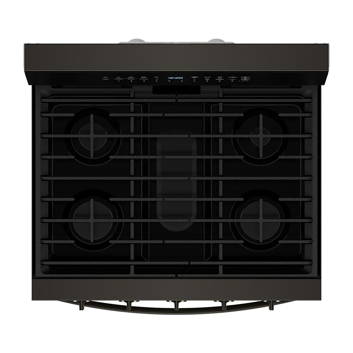 Whirlpool Print Resistant Black Stainless Gas Freestanding Range (5 Cu.Ft) - WFGS7530RV