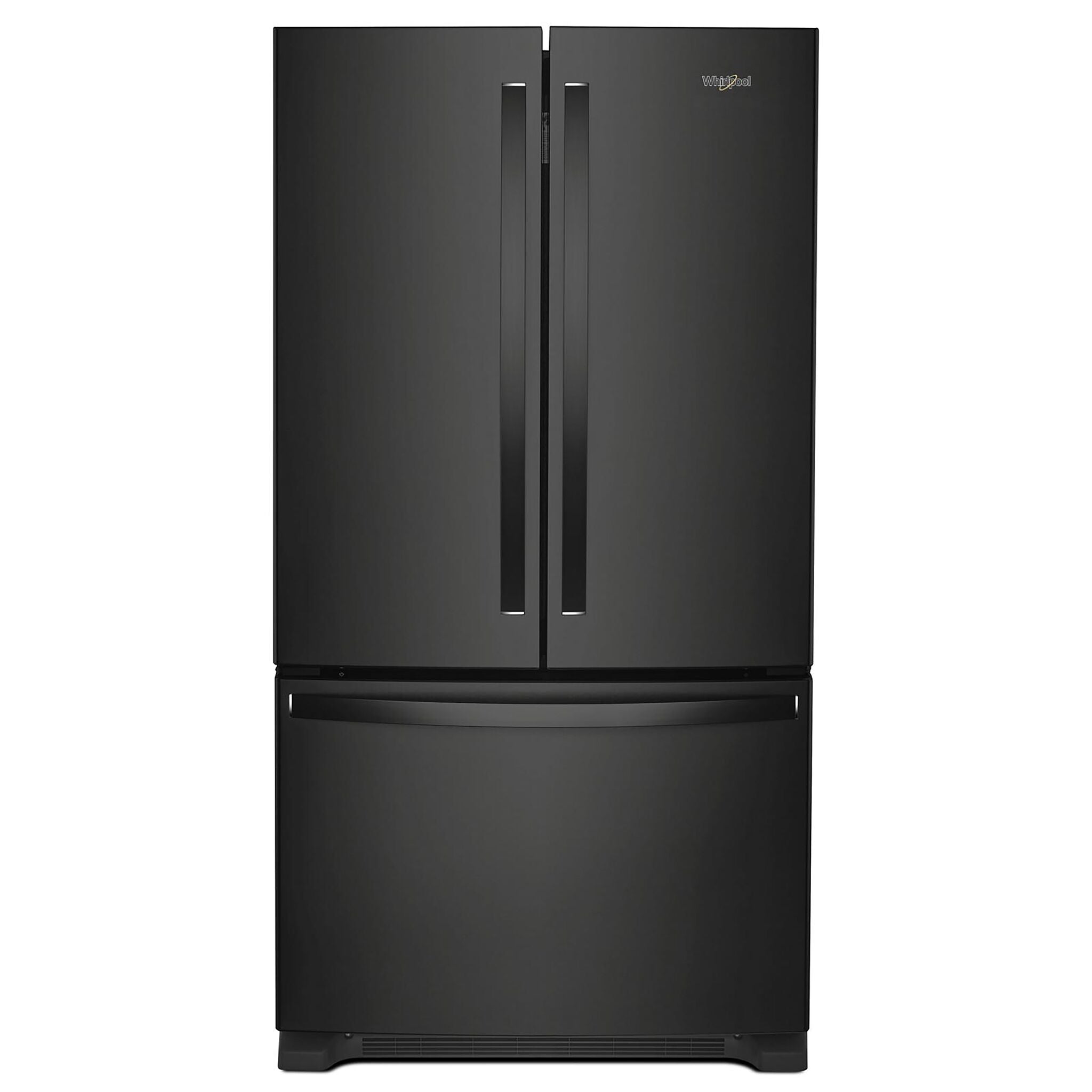 Whirlpool Black French Door Refrigerator (20 Cu.Ft.) - WRFC2036RB