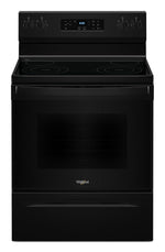 Whirlpool Black 30" Electric Range (5.30 Cu Ft) - YWFES3530RB