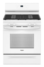 Whirlpool White 30" Gas Range (5.0 Cu Ft) - WFGS3530RW