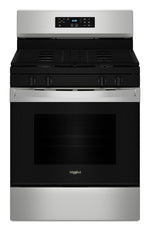 Whirlpool Stainless Steel 30" Gas Range (5.0 Cu Ft) - WFGS3530RS