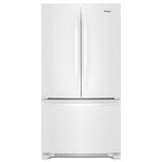 Whirlpool White French Door Refrigerator (25.2 Cu.Ft.) - WRFF3036RW