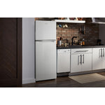 Whirlpool White 24.38" Top-Freezer Refrigerator (12.90 Cu Ft) - WRT313CZLW