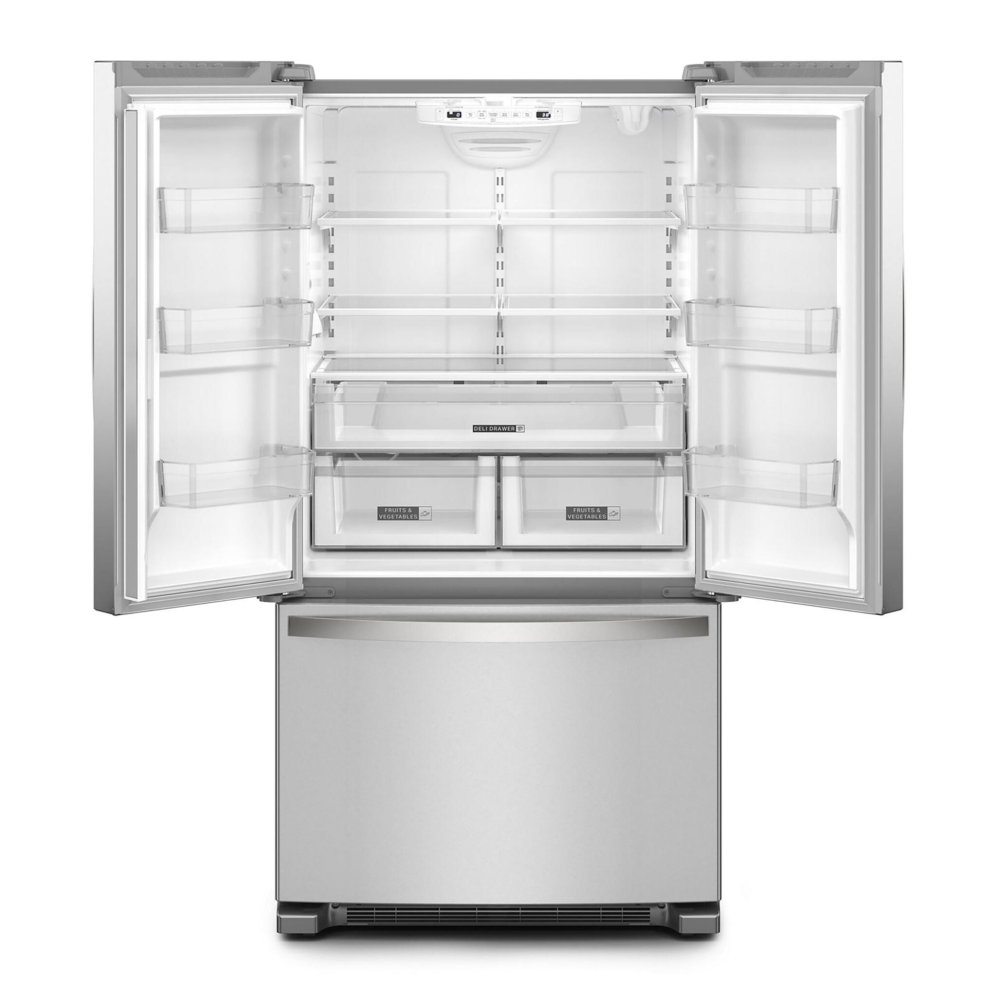 Whirlpool Fingerprint Resistant Stainless Steel French Door Refrigerator (25.2 Cu.Ft.) - WRFF3236RZ