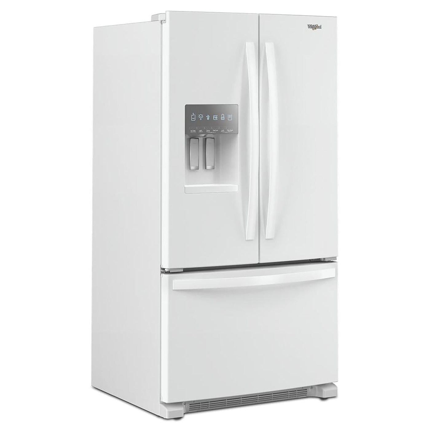 Whirlpool White French Door Refrigerator (24.7 Cu.Ft.) - WRFF3436RW