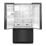 Whirlpool Black French Door Refrigerator (24.7 Cu.Ft.) - WRFF3436RB