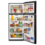 Whirlpool Black Top-Freezer Refrigerator (18 Cu. Ft.) - WRT518SZFB