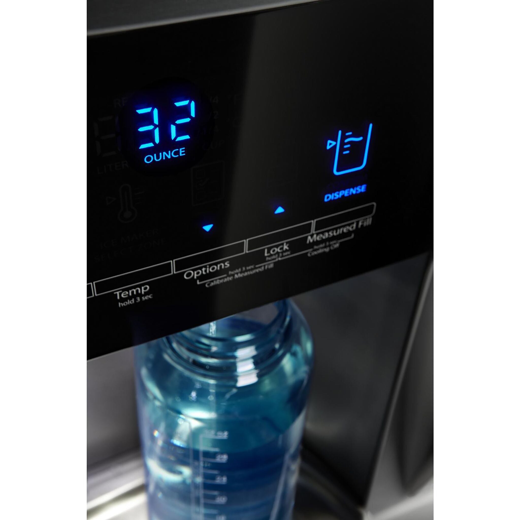 Whirlpool Black French Door Refrigerator (22 cu. ft.) - WRFF5333PB