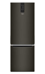 Whirlpool Black Stainless Steel Counter-Depth Bottom-Freezer Refrigerator (12.9 Cu.Ft.) - WRB543CMJV