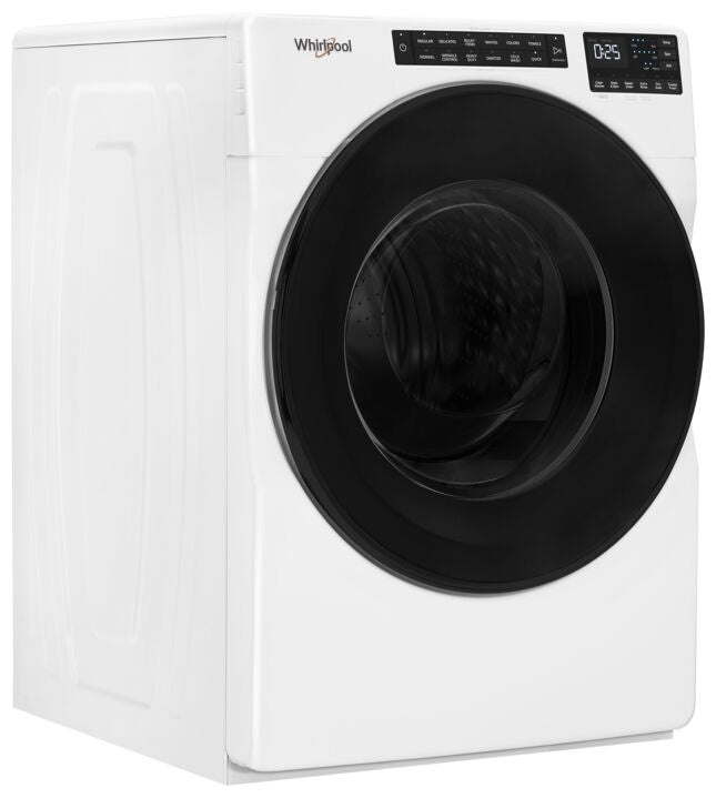 Whirlpool White Front Load Washer with Quick Cycle (5.2 cu. ft.) - WFW5605MW