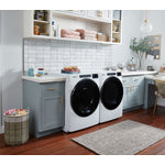 Whirlpool White Front Load Washer with Quick Cycle (5.2 cu. ft.) - WFW5605MW