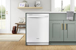 Whirlpool White Dishwasher with Deep Top Rack (50 dBA) - WDT740SALW