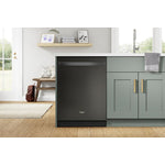 Whirlpool Fingerprint Resistant Black Stainless Dishwasher with 3rd Rack (47 dBA) - WDT970SAKV