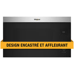 Whirlpool Four micro-ondes 1,1 pi cu avec hotte intégrée acier inoxydable résistant aux traces de doigts YWMMF5930PZ--