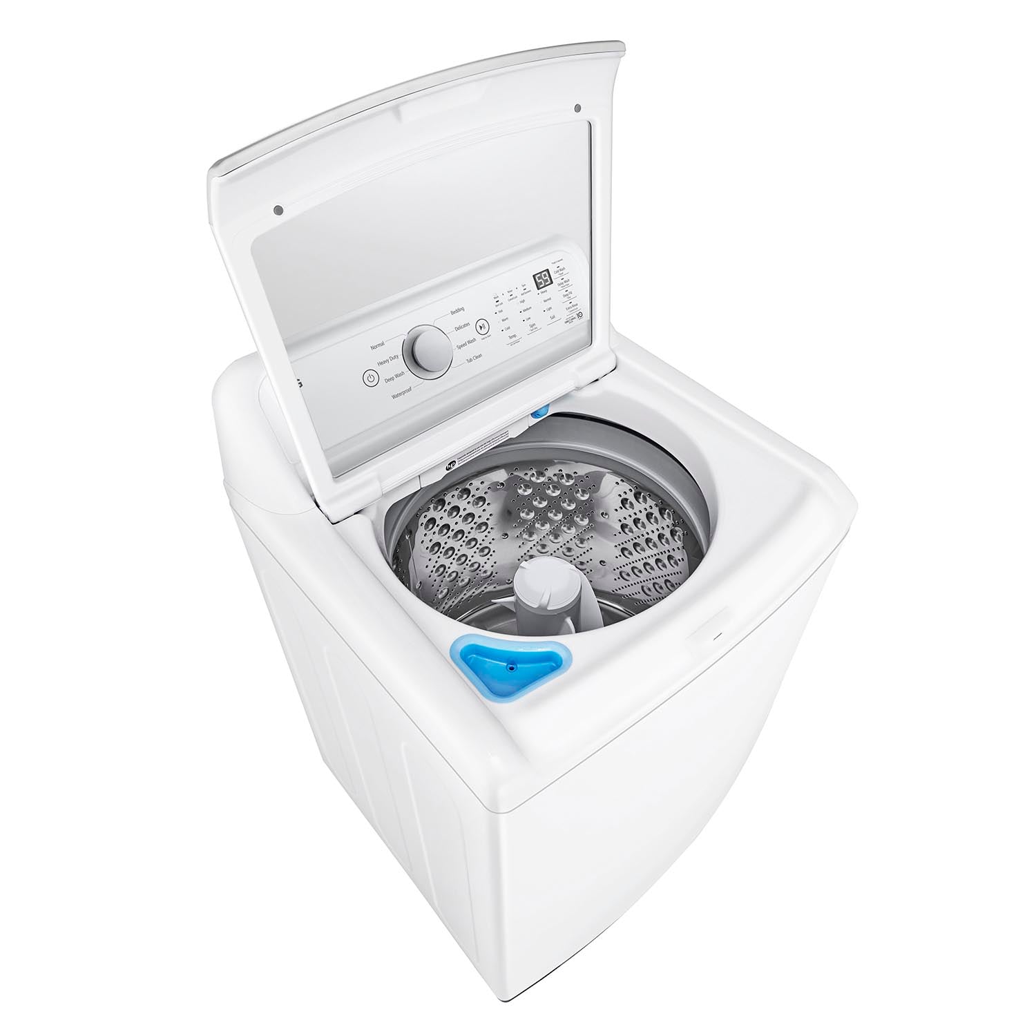 LG White Top Load Agitator Washer with 6Motion™ Technology (5.6 Cu. Ft) - WT7155CW