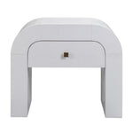 Matera Night Table - White