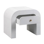Matera Night Table - White
