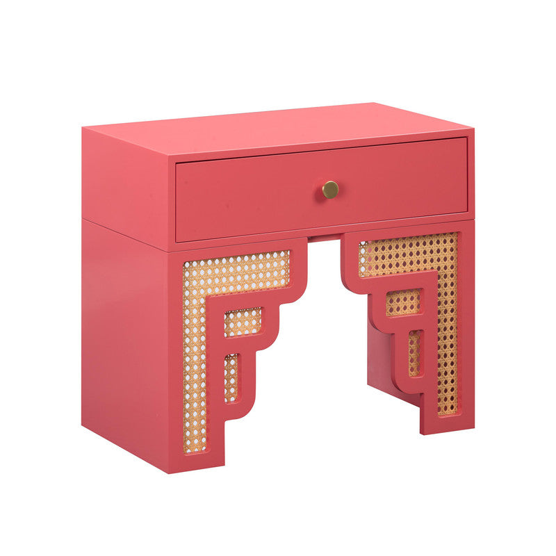 Massa Night Table - Coral