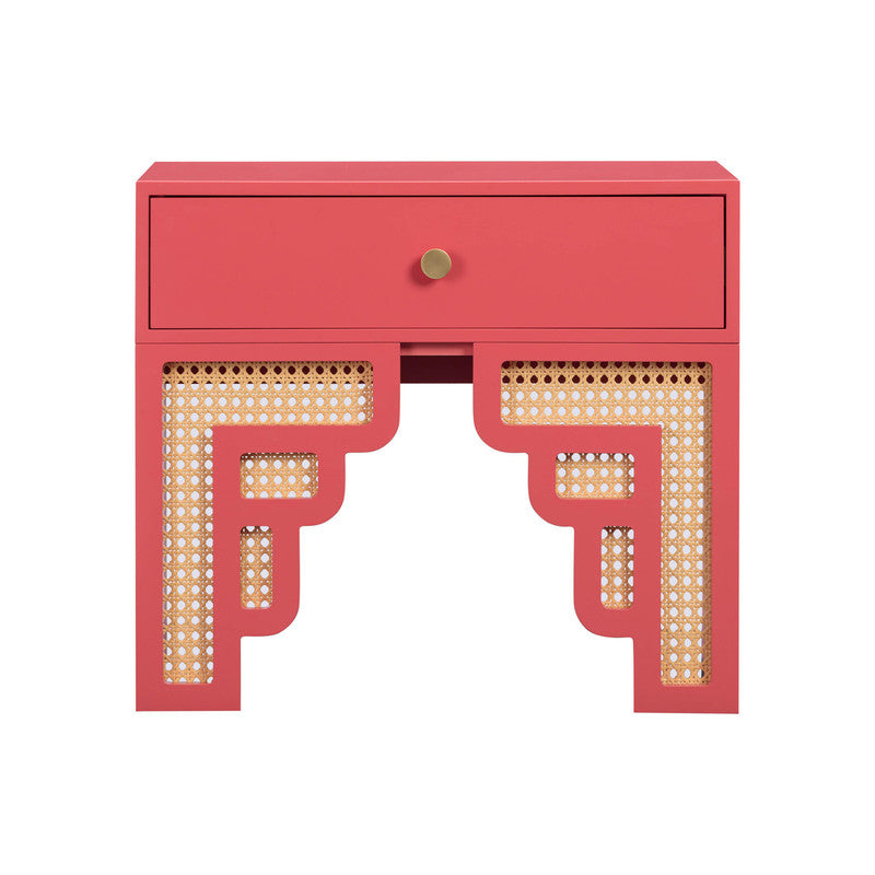 Massa Night Table - Coral
