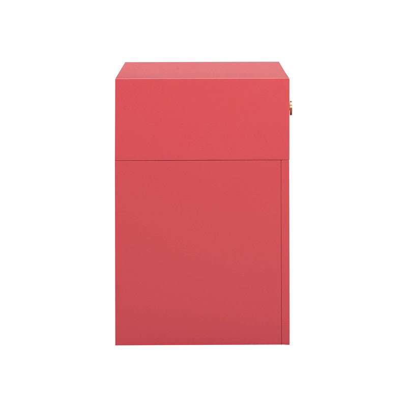 Massa Night Table - Coral