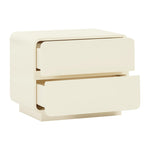 Calabria Night Table - Cream