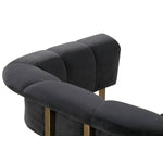 Aalwyn Velvet Dining Chair - Grey