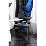Aalwyn Velvet Dining Chair - Grey